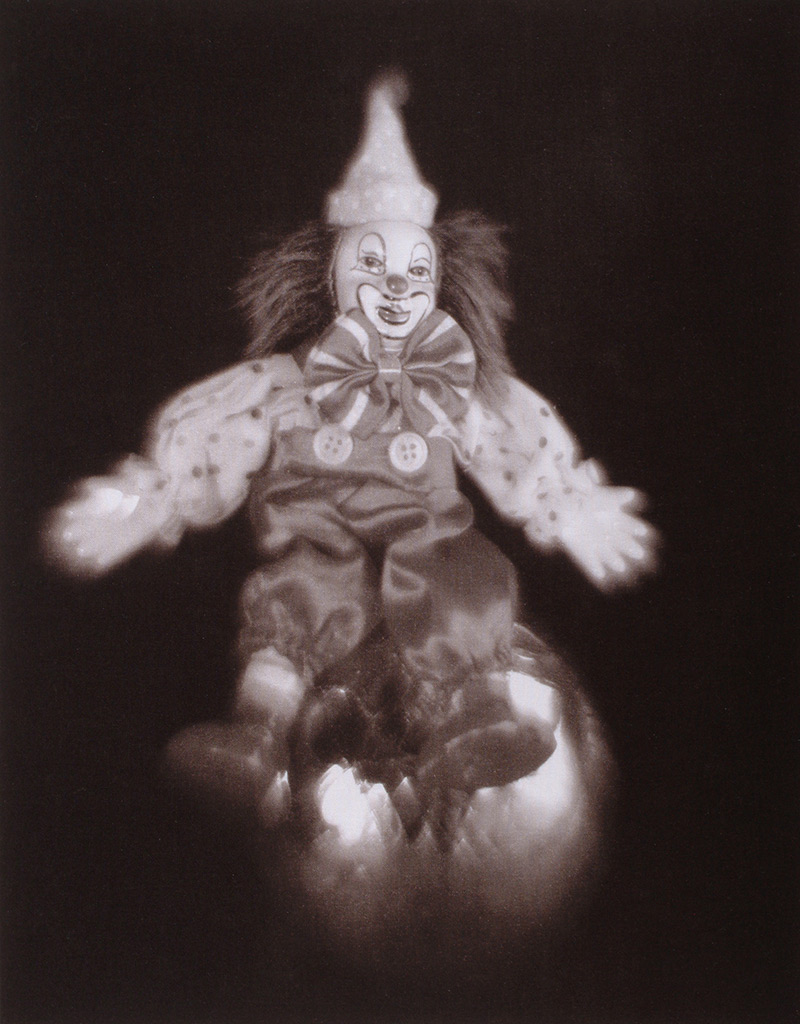 clown kallitype photograph
