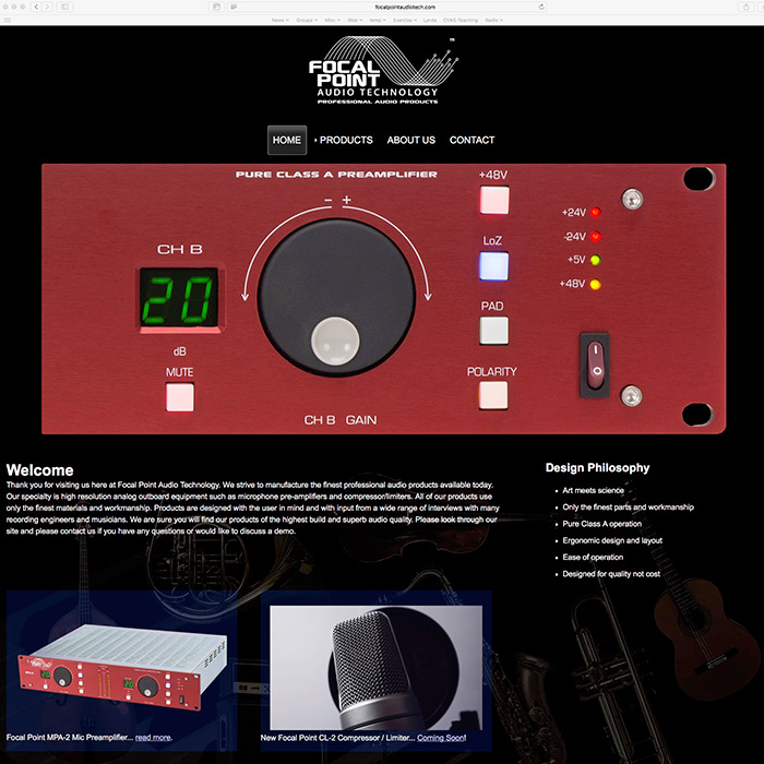 audio equipment site